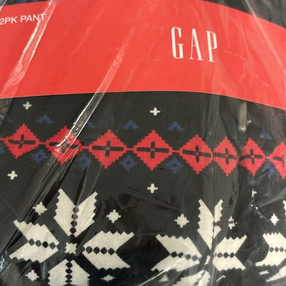 NWT GAP Men’s Deep Cobalt 2pk Pajama Pants Set Retail $84.95 - Picture 2 of 4